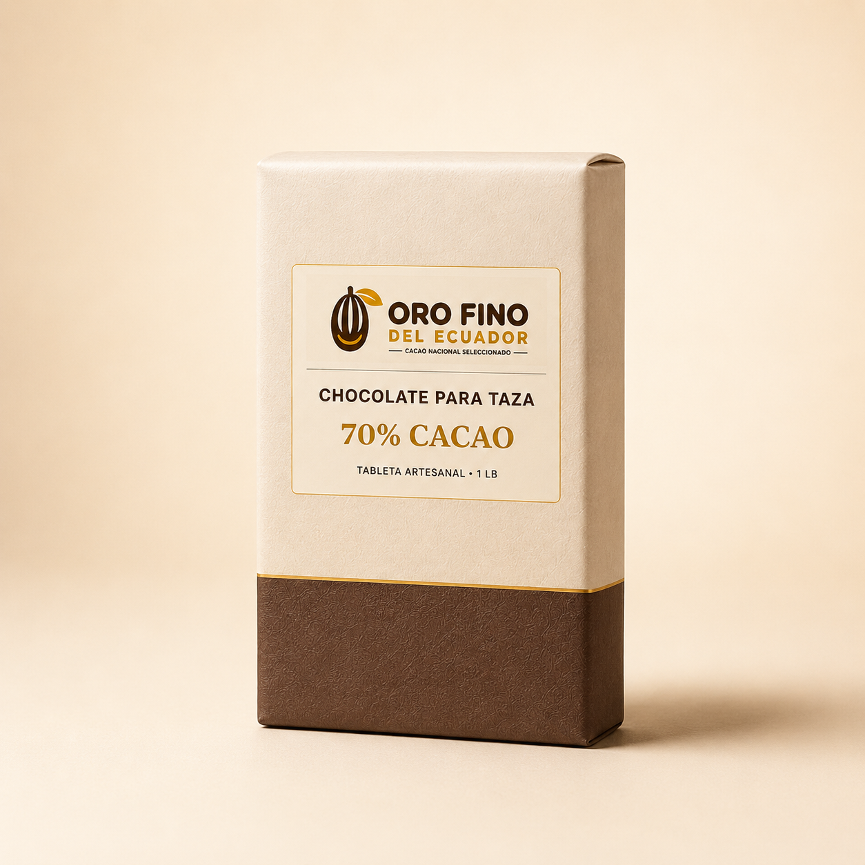 Presentación de Chocolate para taza 70% cacao