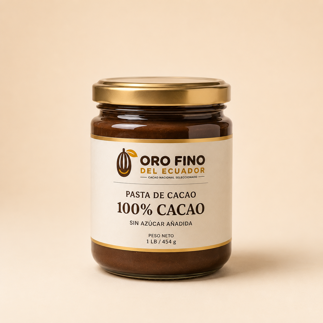 Presentación de Pasta de cacao 100%